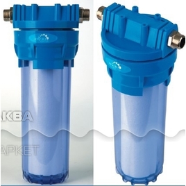 картинка ГЕЙЗЕР - Корпус фильтра  SL10 1/2"х3/4" ПС прозрачный для хол. воды